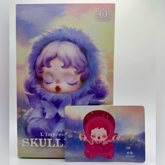 POP MART- SKULLPANDA L'impressionnisme Series Plush - BLOSSOM - Picture 2 of 5